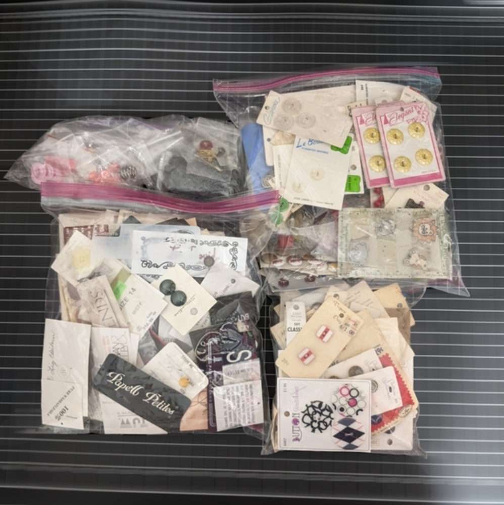 Modest vintage button bundle over 2lbs
